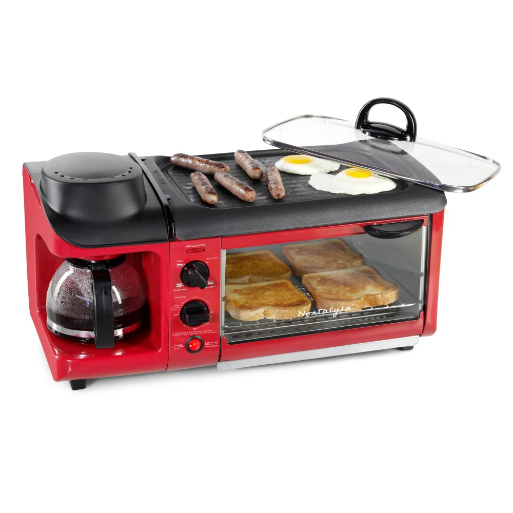 Title 1, Electric Oven, Retro 3-in-1 Family Size Electri...