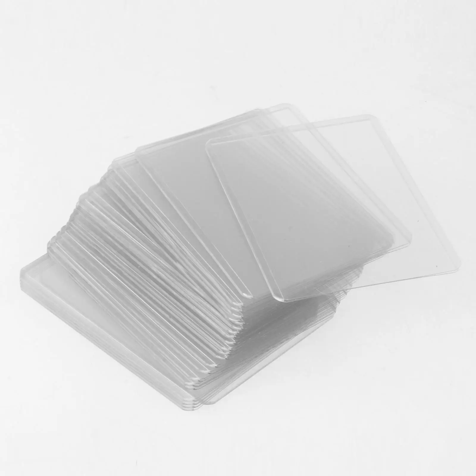 25x Card Sleeves for Trading Cards Collectible Cards Card Holder Protectors for Hobbyists Baseball Football Basketball Cards