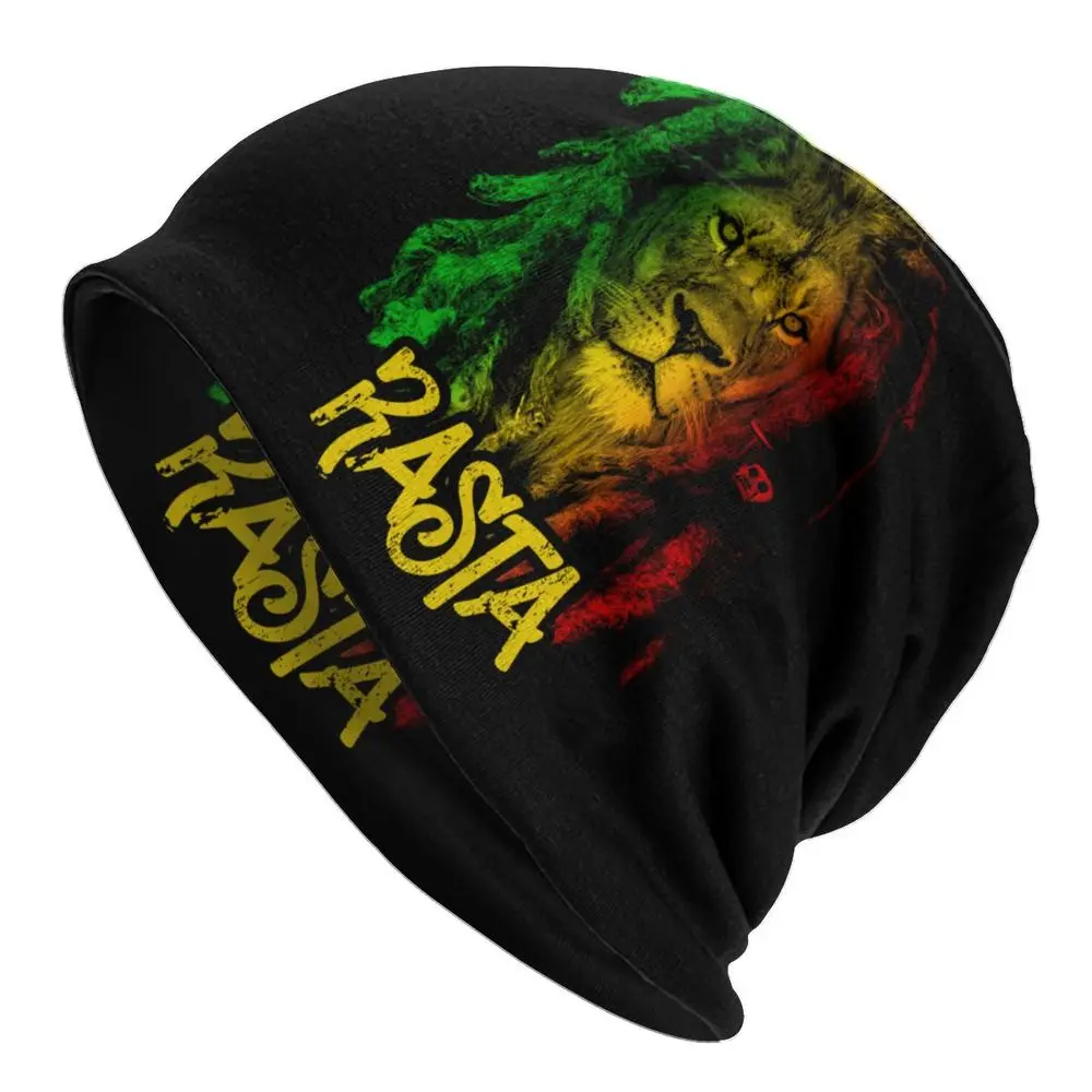 Jamaica Flag Rasta Bonnet Homme Hip Hop Knitted Hat For Men Women Autumn Winter Warm Jamaican Pride Beanies Caps