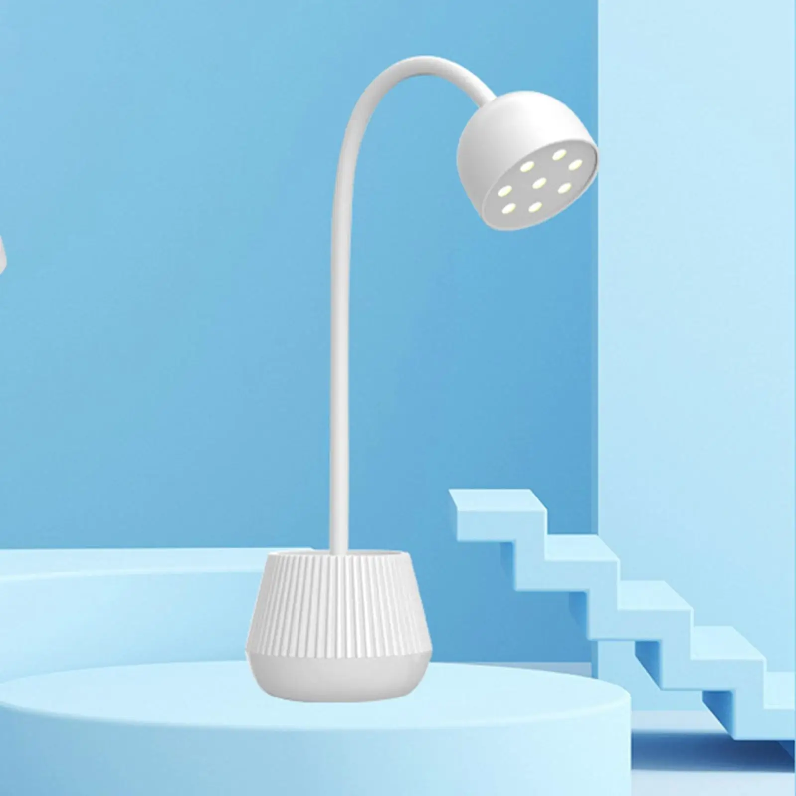 Professional LED UV Nail Lamp Gel Polish UV Light Portable Nail Dryer for Gel Nails Home Salon Dual Light Source Manicure Lamp
