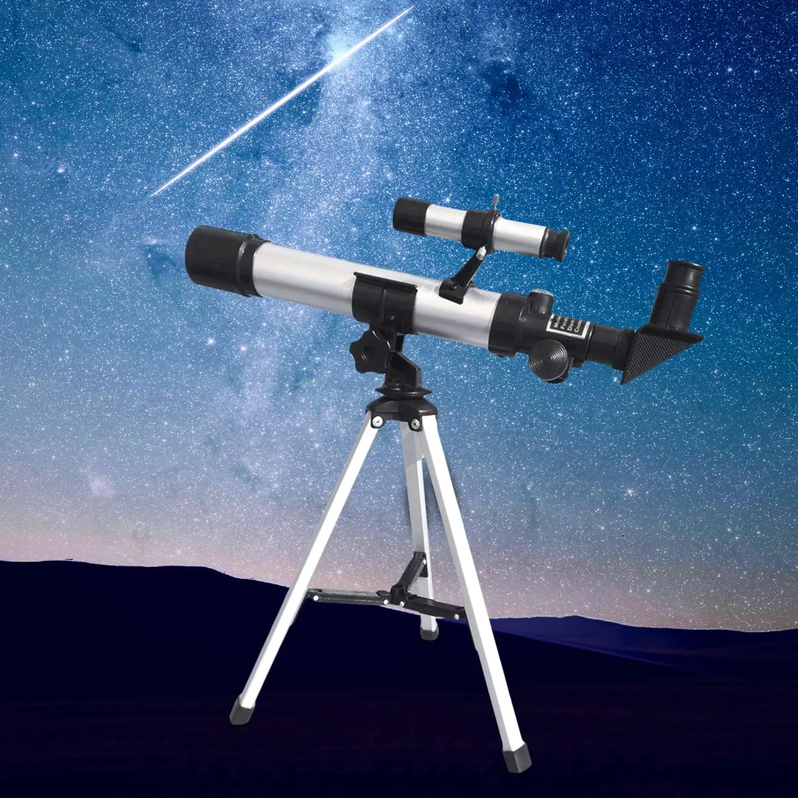 Professional Kids Astronomical Telescope with Tripod 1.5 40mm Objective Lens Refractor Telescope for Beginners Educational Toys