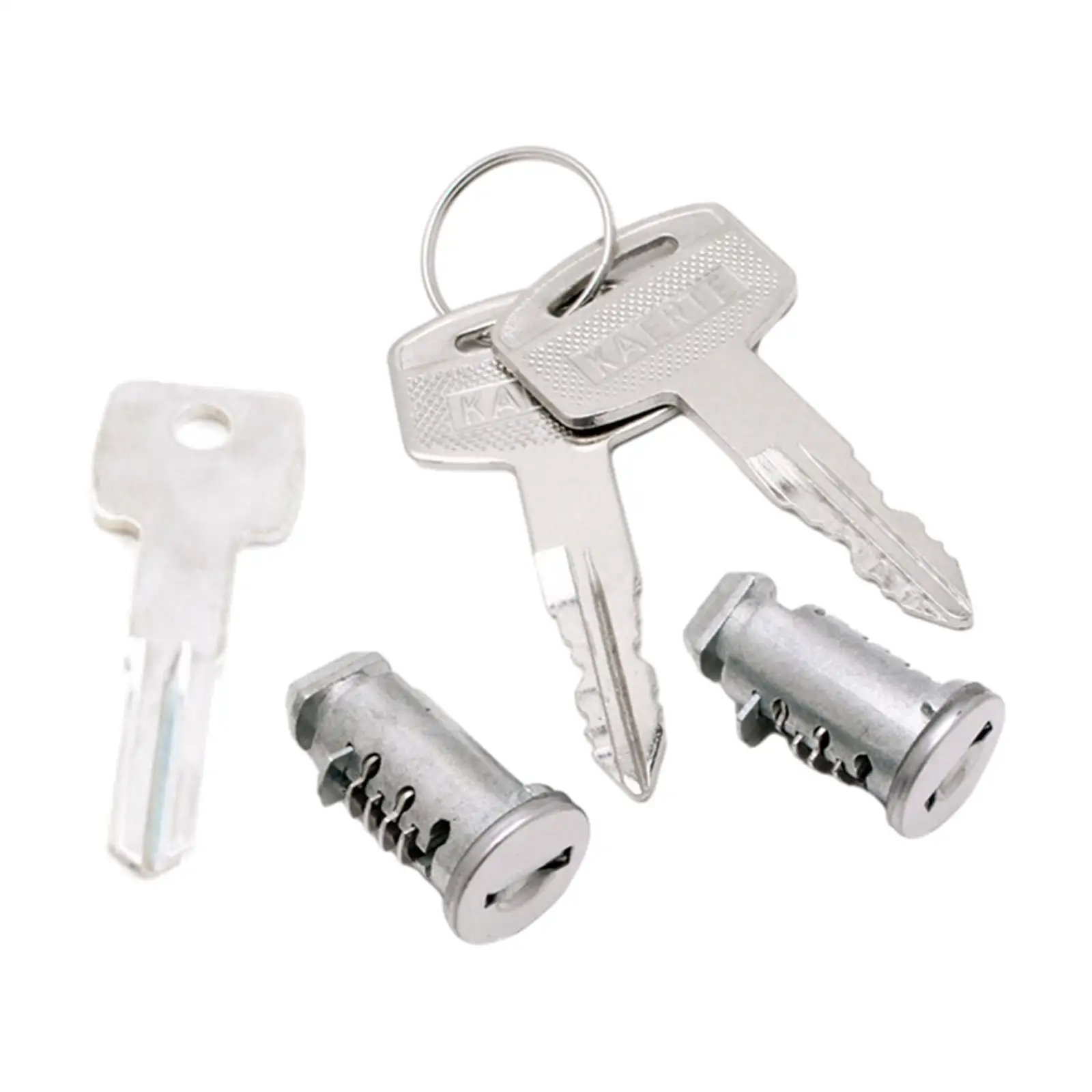2x Lock Cylindes Accessory Locks Keys Roof Rack Locks Professional Cargo Bar Lock with Key for Car Rack Locks SUV