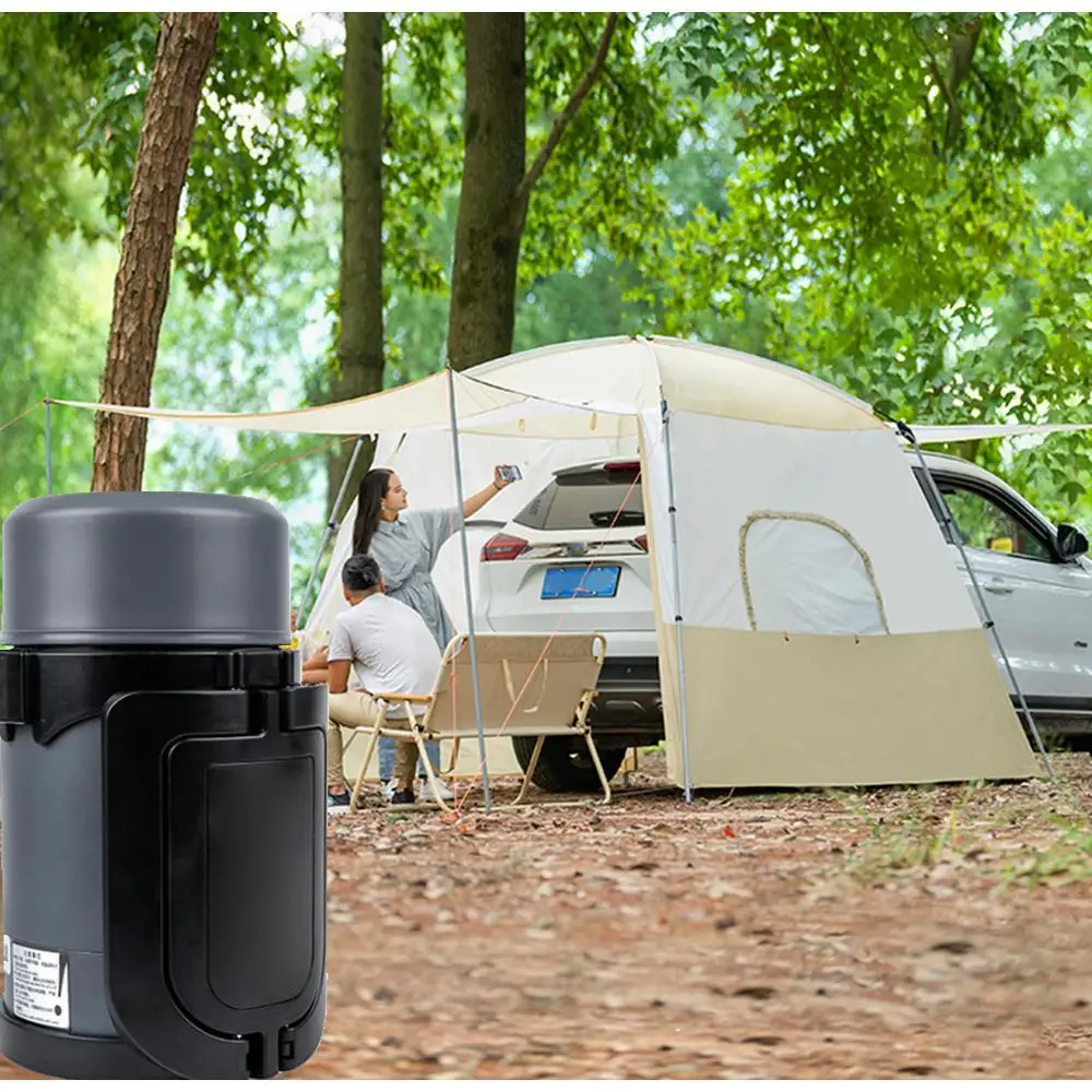 1100ml Car Heating Cup Kettle 12V 24V Heater Auto Electronic Heated Travel Mug for Travel Camping Boat Drinking Coffee