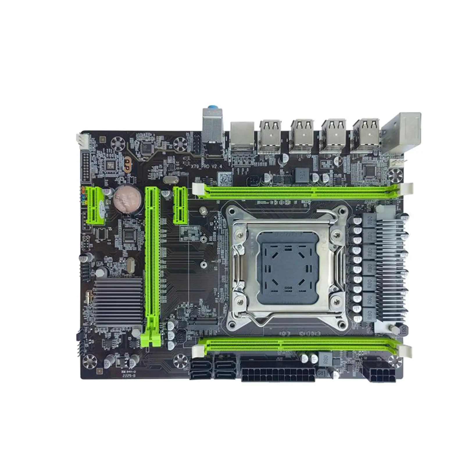 x79 Pro Motherboard LGA 2011 4x SATA2.0 4x USB 2.0 16GB Memory Capacity Gaming Motherboard for E5 V1/V2 E5-2670 E5-2680 E5-2650