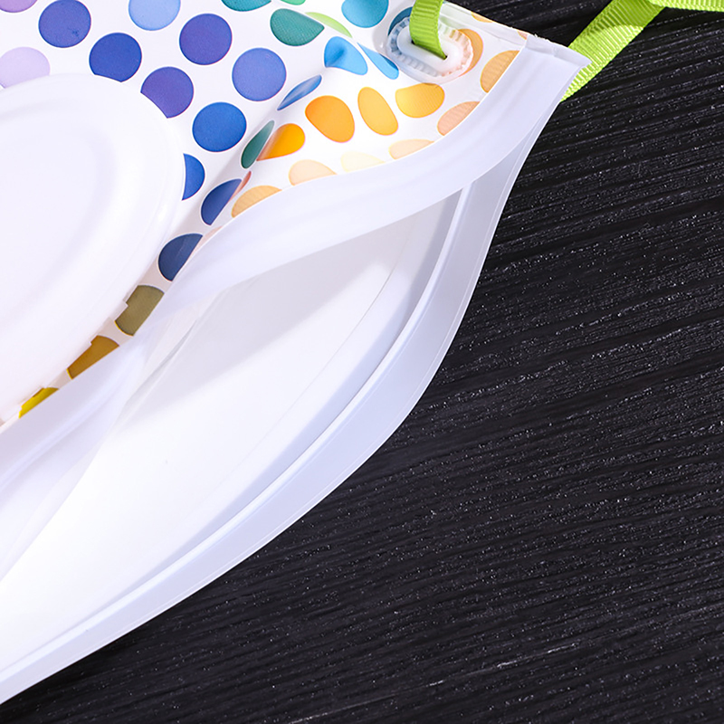 Description Picture 6 of itemEVA Baby Wet Wipe Pouch Portable Wipes Holder Case Flip Cover Snap-Strap Reusable Refillable Cosmetic Pouch Useful Tissue Box