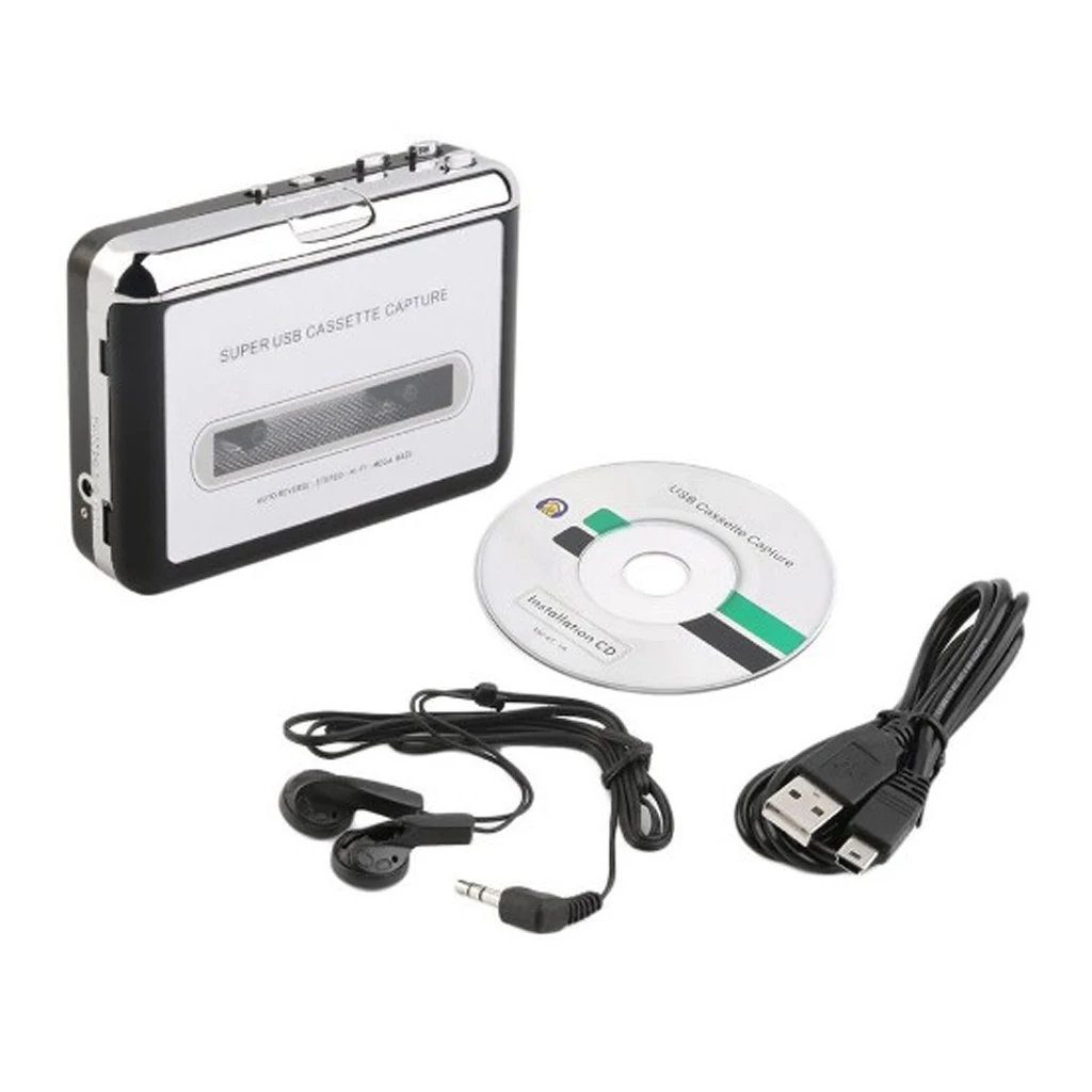 Walkman Digital -MP3 Converter USB Cassette Adapter  Music Player