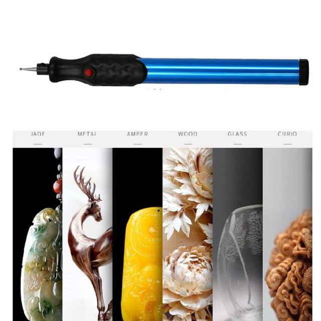 Mini Electric Engraving Pen +5V Power Cord DIY Miniature Carving Tool for Plastic  Wood Metal Glass Stone - AliExpress