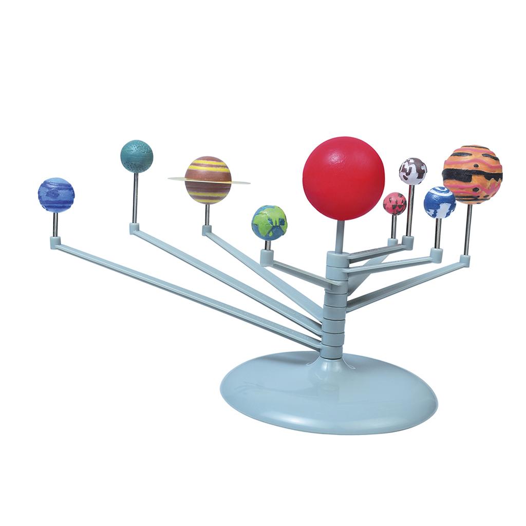 DIY Solar System Planetarium Assembly Model Kids Educational Toy