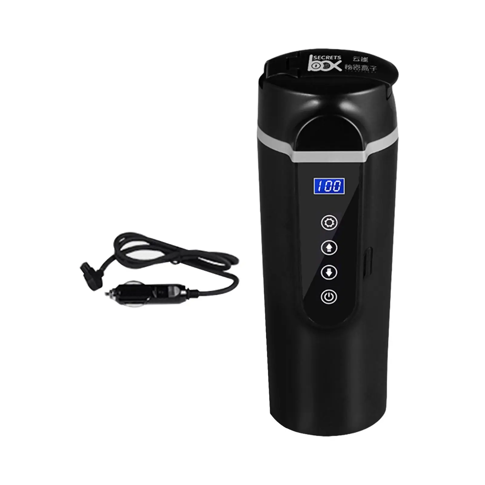 Electric Tea Kettle Smart Travel Coffee Mug for Car Truck Vehicles Camping