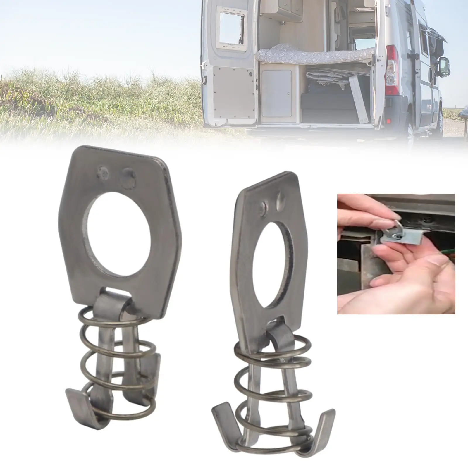 2x RV cam Lock, Door Latch Fastener, Cover Latch, Directly Replace for Trailers