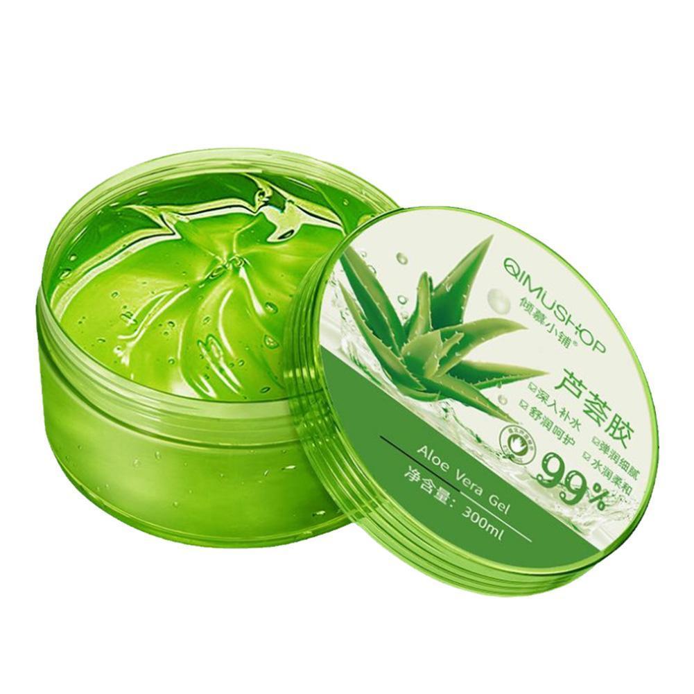 Best of New Aloe Vera Gel 99% Natural Face Cream Sun Repair Hydrating Whitening Cream Remove Acne Soothing Gel Skin Care For Women 300g Reviews & Tips