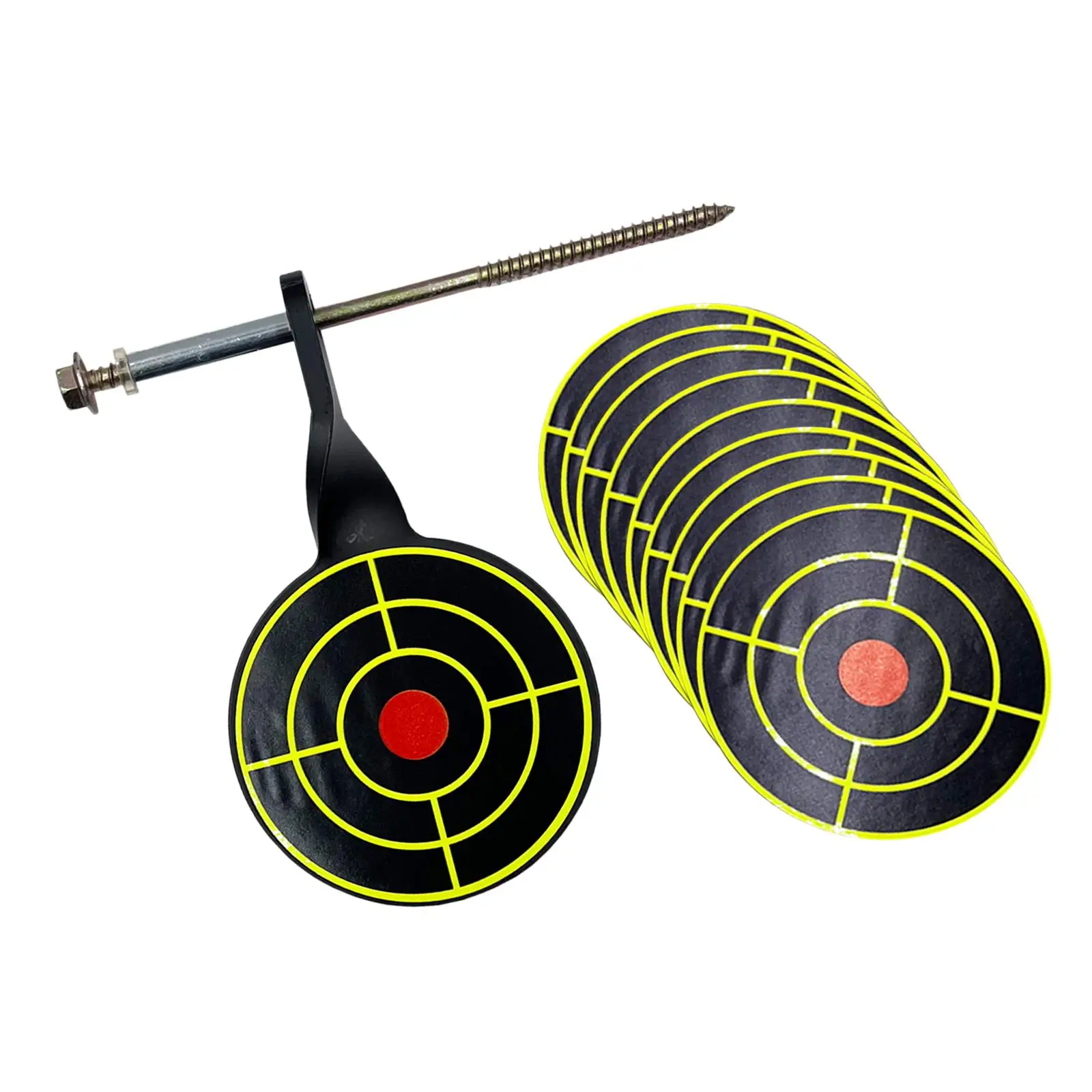 Metal Practice Target Portable 5mm Tree Standing Target Easy Carry for Outdoor Sports Toy