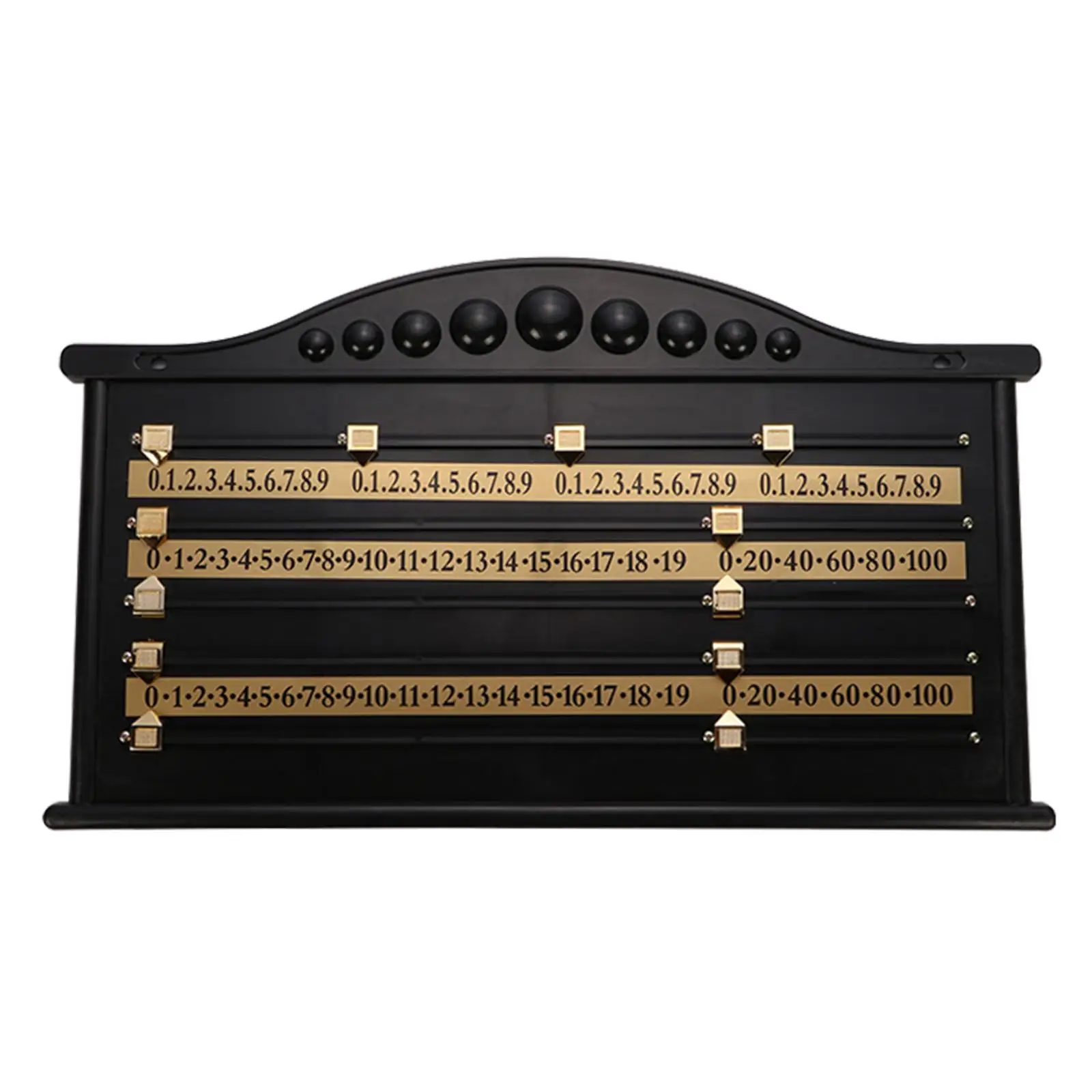 Billiards Scoreboard Scorer Board Accessories for Snooker Game Keeper