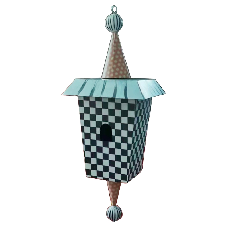 Title 8, Bird Feeder with Roof Hanging Birdhouse Delicat...