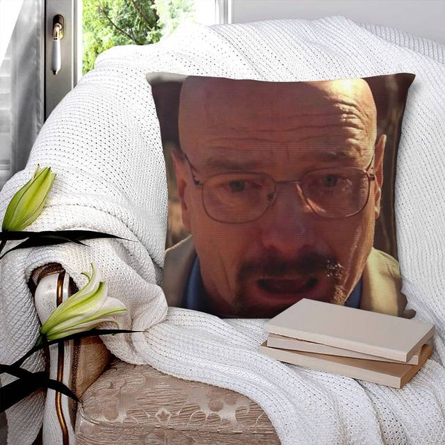 Walter White Throw Pillow for Sale by Muffin Man