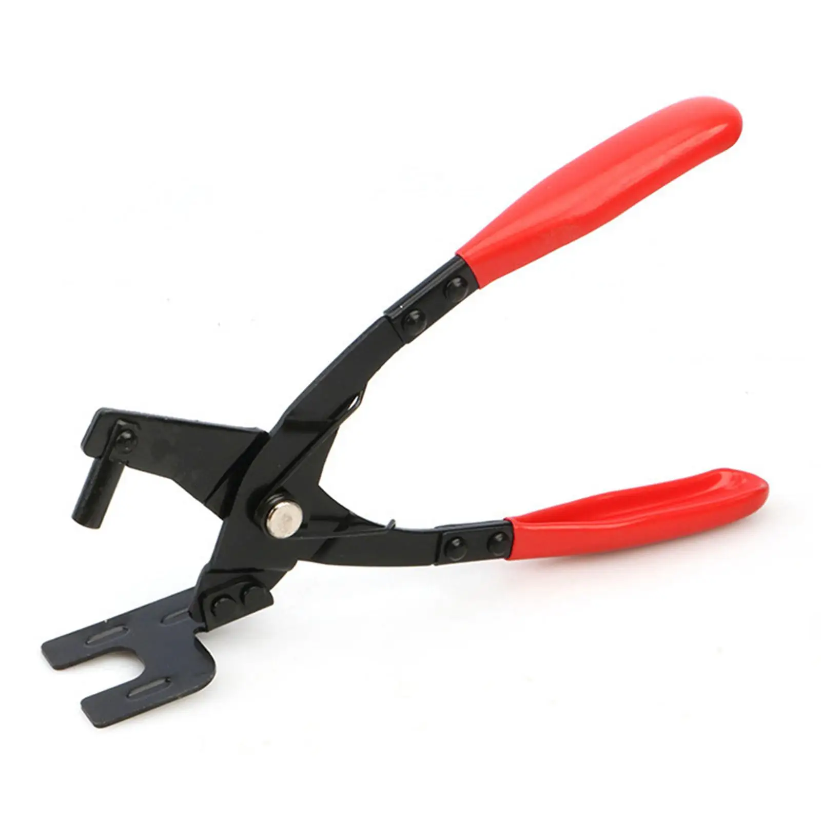 Exhaust Hanger Removal Pliers Hand Operated Tools Anti Slip Muffler Hanger Removal Tool for Access in Hard to Reach Places Red