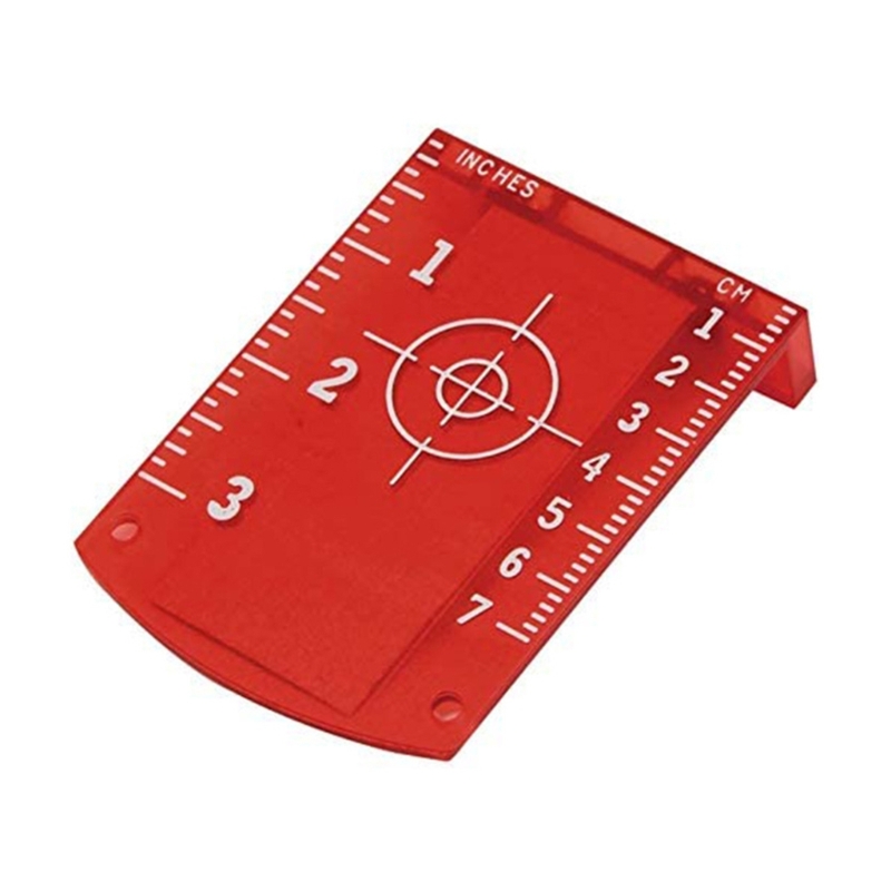 Description Picture 4 of itemHorizontal & Vertical Target Plate Card For Green Red-Beam Cross-Line Levels-Laser Enhancement Distance Measuring