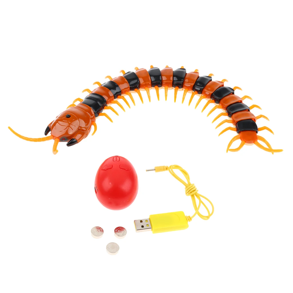 Infrared Rc Remote Control Centipede Scolopendra Creepy-crawly Toys for Children