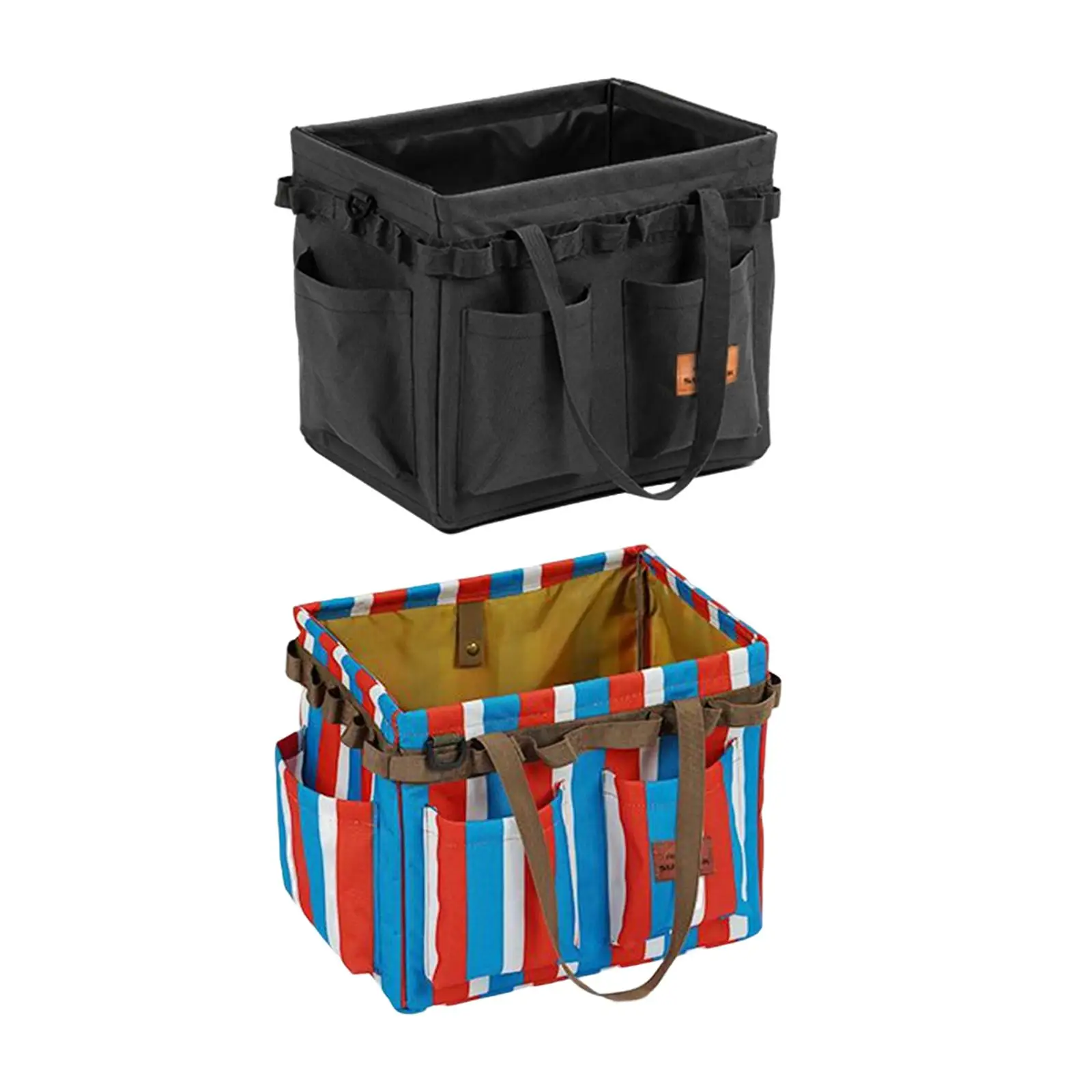 Multifunctional Utility Bag Tool Organizer Large Basket Collapsible Camping
