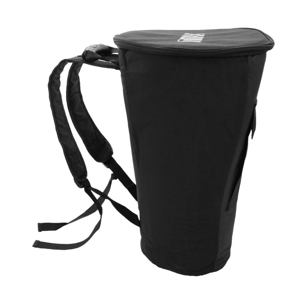 10/12'' African Drum Djembe Carry Case Waterproof Shockproof Bag Backpack