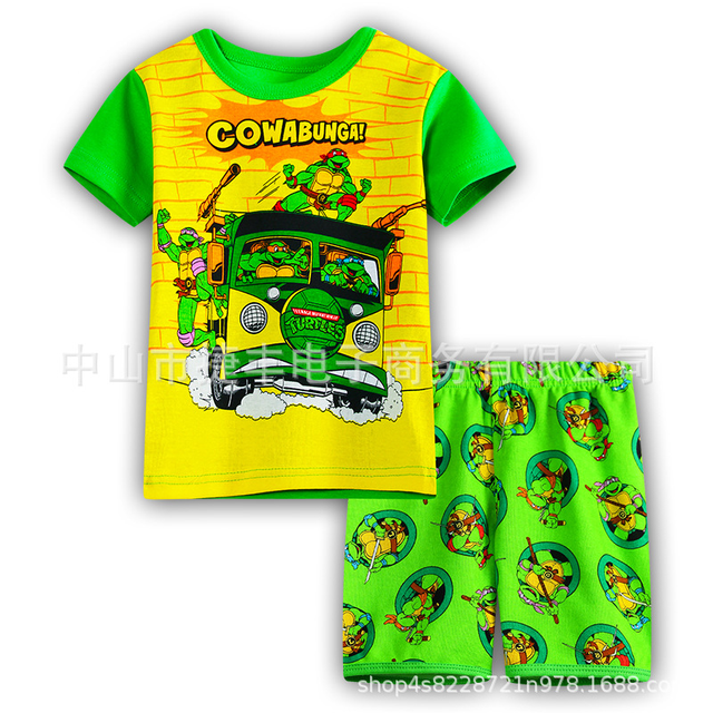 Teenage Mutant Ninja Turtles Clothes  Teenage Mutant Ninja Turtle Pajamas  - Kids - Aliexpress