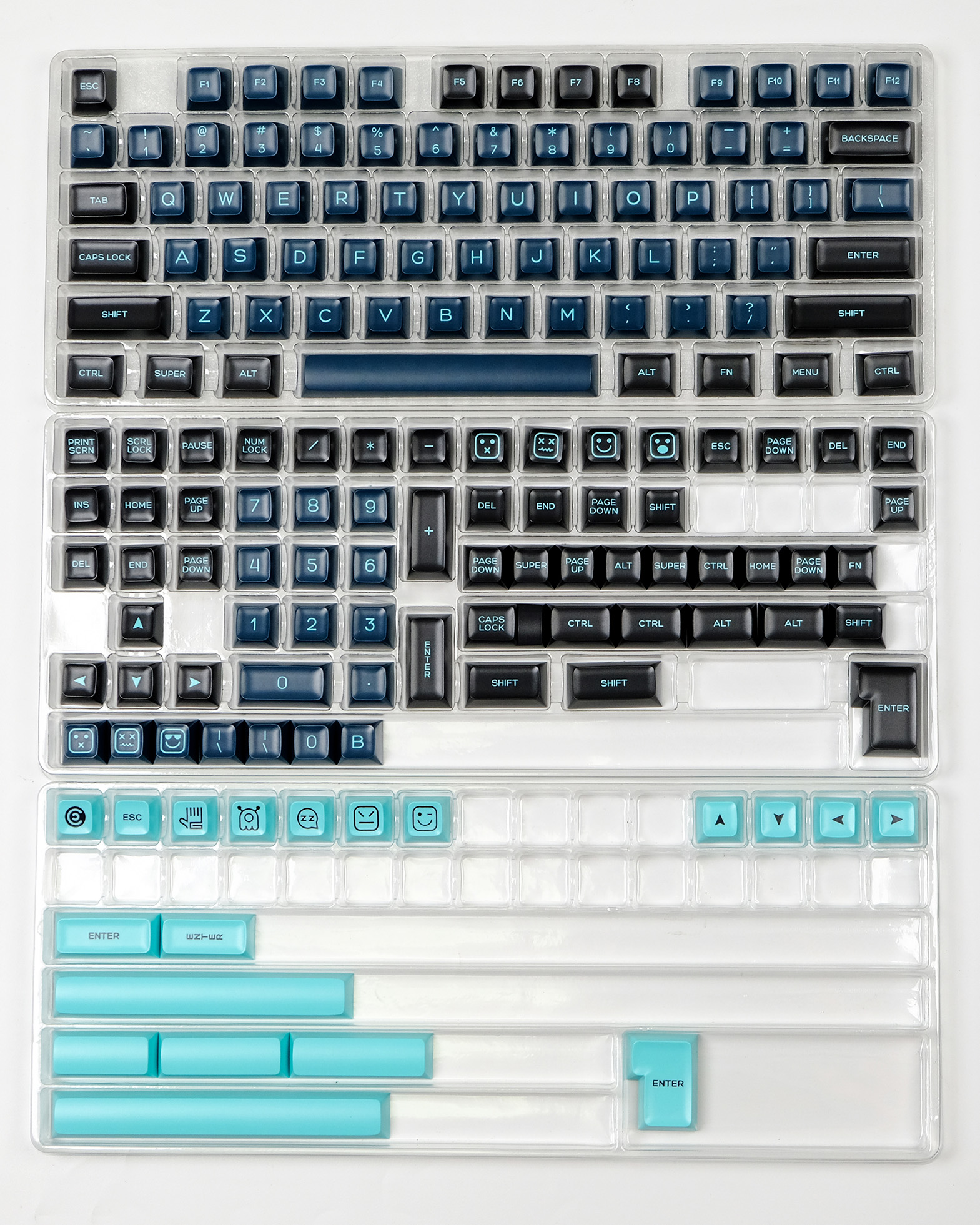 Keyboard Caps, QXA Perfil Keycap, teclados mecânicos, Gaming Acessórios