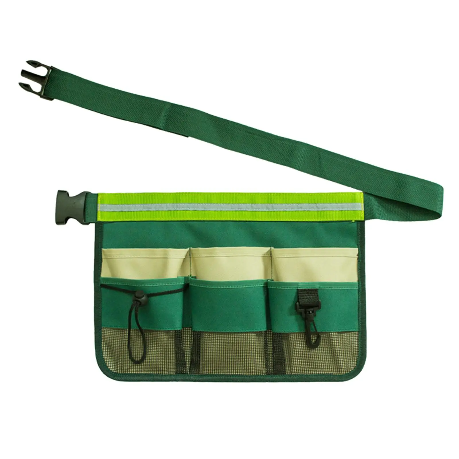 Gardening Tool Storage Bag 7-Pockets Holder Non-Slip Garden Tools Belt Garden Tool Bag for Indoor Garden Plant Tool Set Outdoor