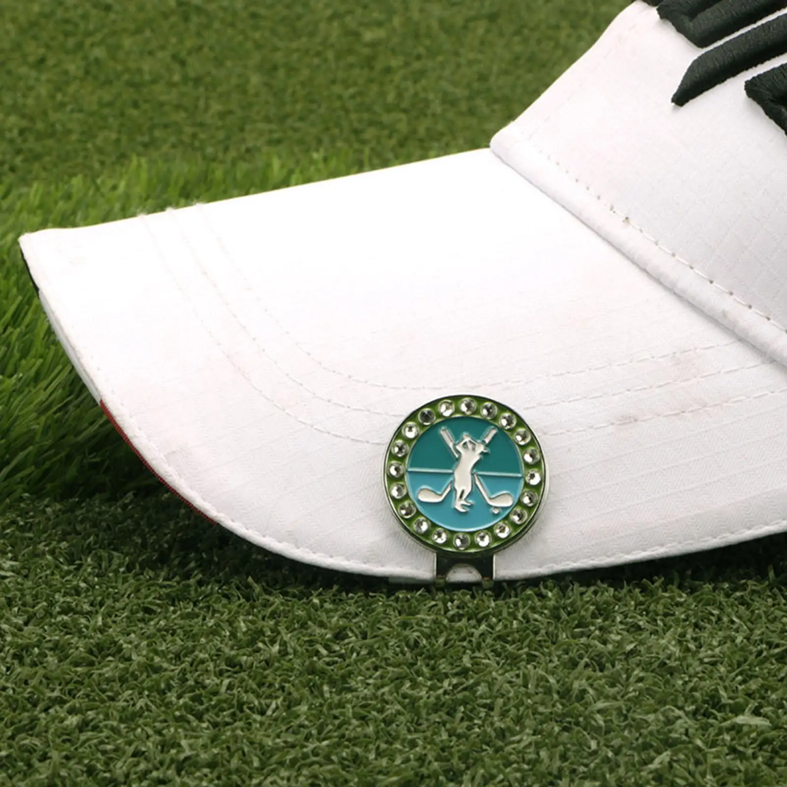 Zinc Alloy Golf Ball Markers Women Men Hat Clip Sign Giveaways Accessories