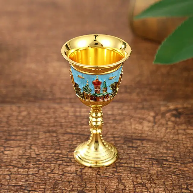 30ml Metal Wine Glasses Retro Wine Cup Goblet Vintage European Style  Champagne Cocktail Glasses Bar Home Decor Drinkware - AliExpress