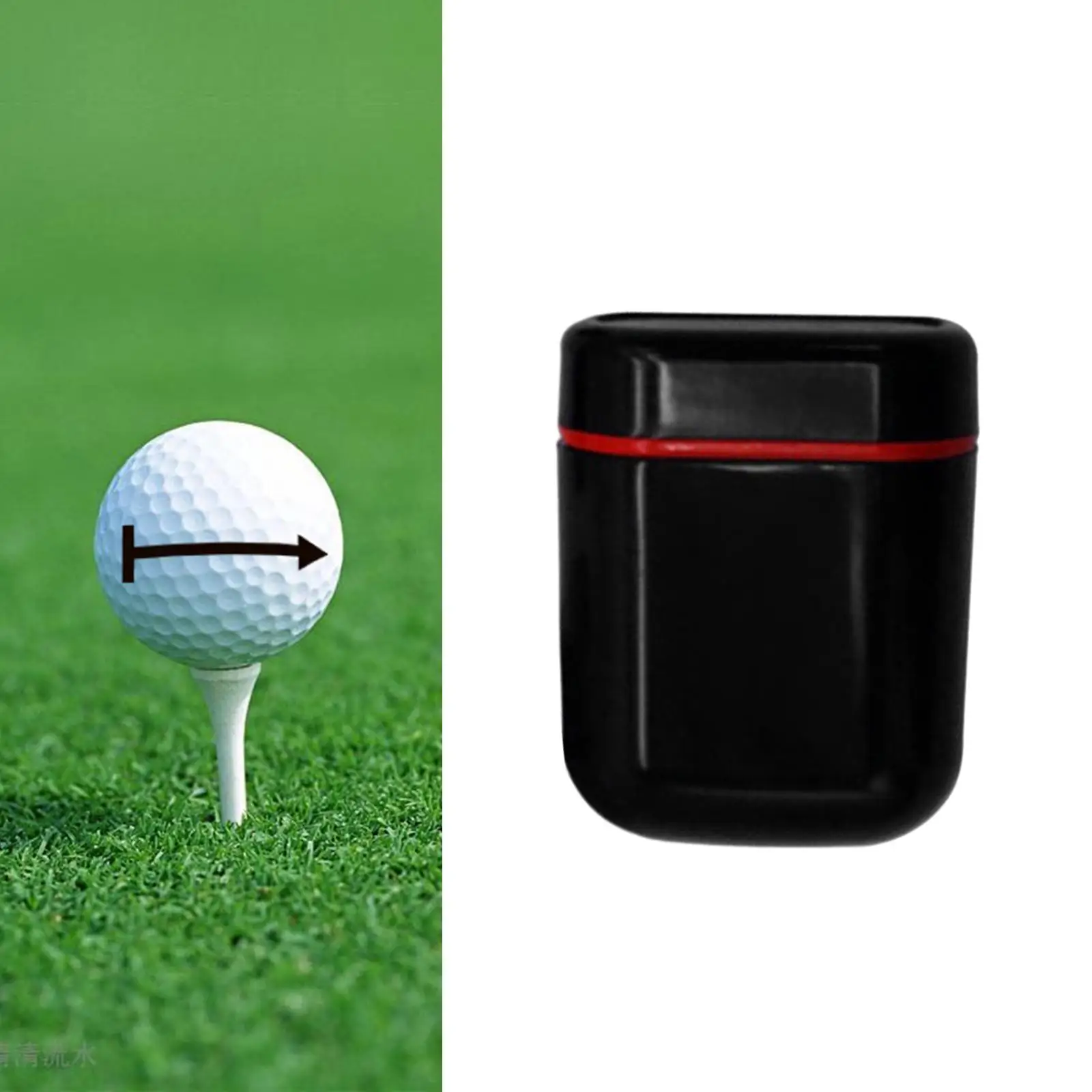 Golf Balls Line Liner Marking Golf Alignment Kit Golf Accessories Quick Dry Impression Seal Personalized Stamp Marker for Gift