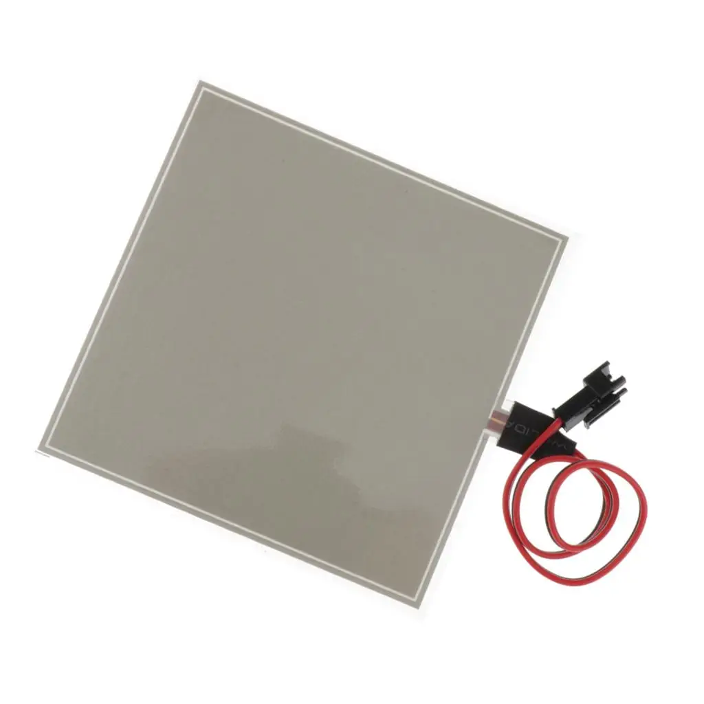 2x 4 Colors Electroluminescent EL Panel Backlight Sheet with Inverter 10x10CM