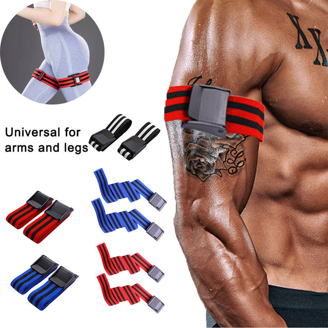 Isesuch Blood Flow Restriction Bands, 2PCS Arm Leg Muscle