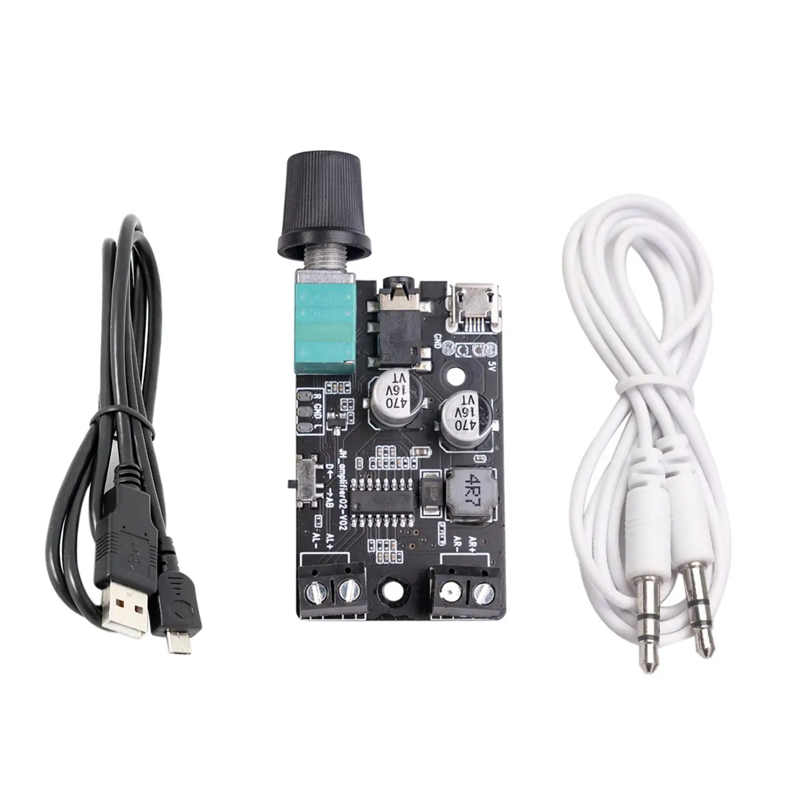 Digital Audio Board Module Dual Channel Power Amplify Circuit Portable 2x5W Stereo  Computer Speaker