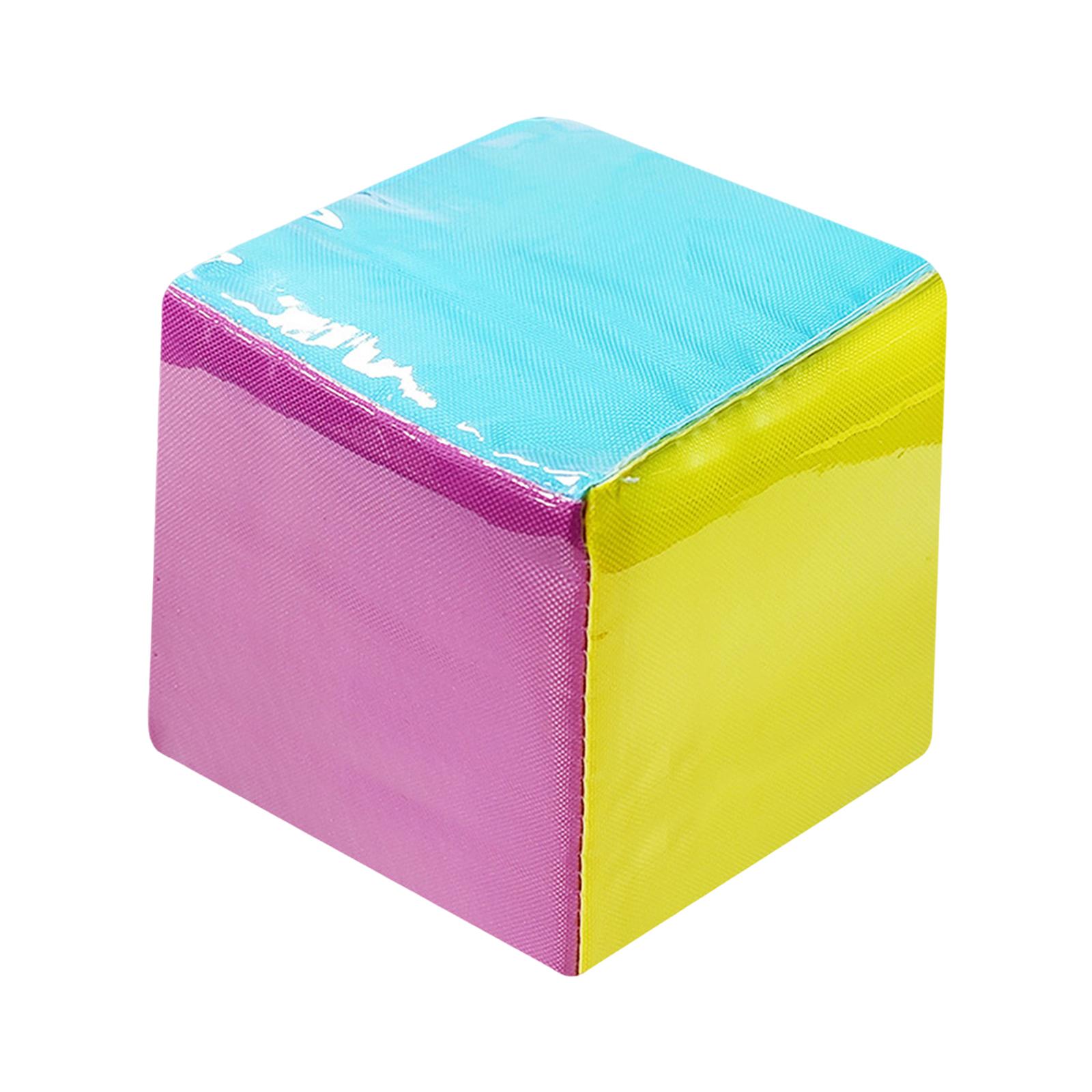 Large Dice Plush Cube Props DIY Education Playing Game Dice for Classroom Teaching Materials Kindergarten Blocks Toys Preschool