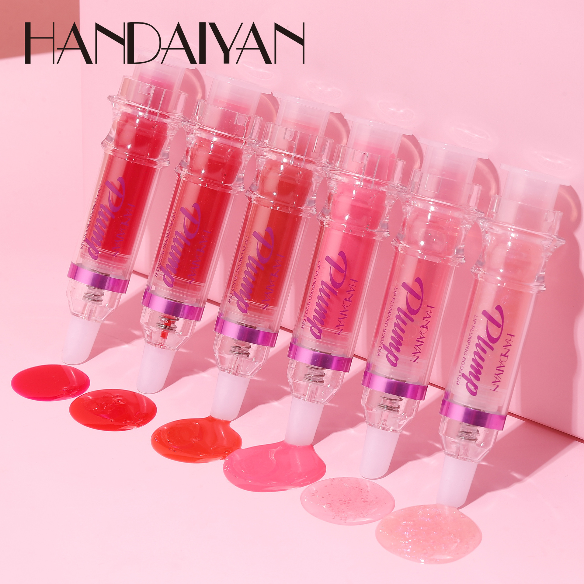 Best of Handaiyan Lip Plumping Booster Sexy Plumper Glitter Red Nude Lipstick Liquid Waterproof Moisturize Oil Lipgloss Makeup Reviews & Tips