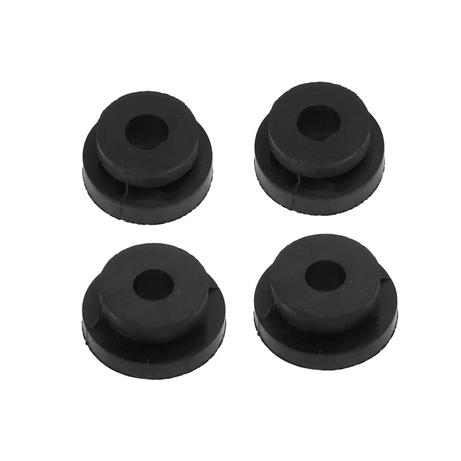 4 Pieces Black Radiator Mounting Rubber Grommets Durable for Land Rover