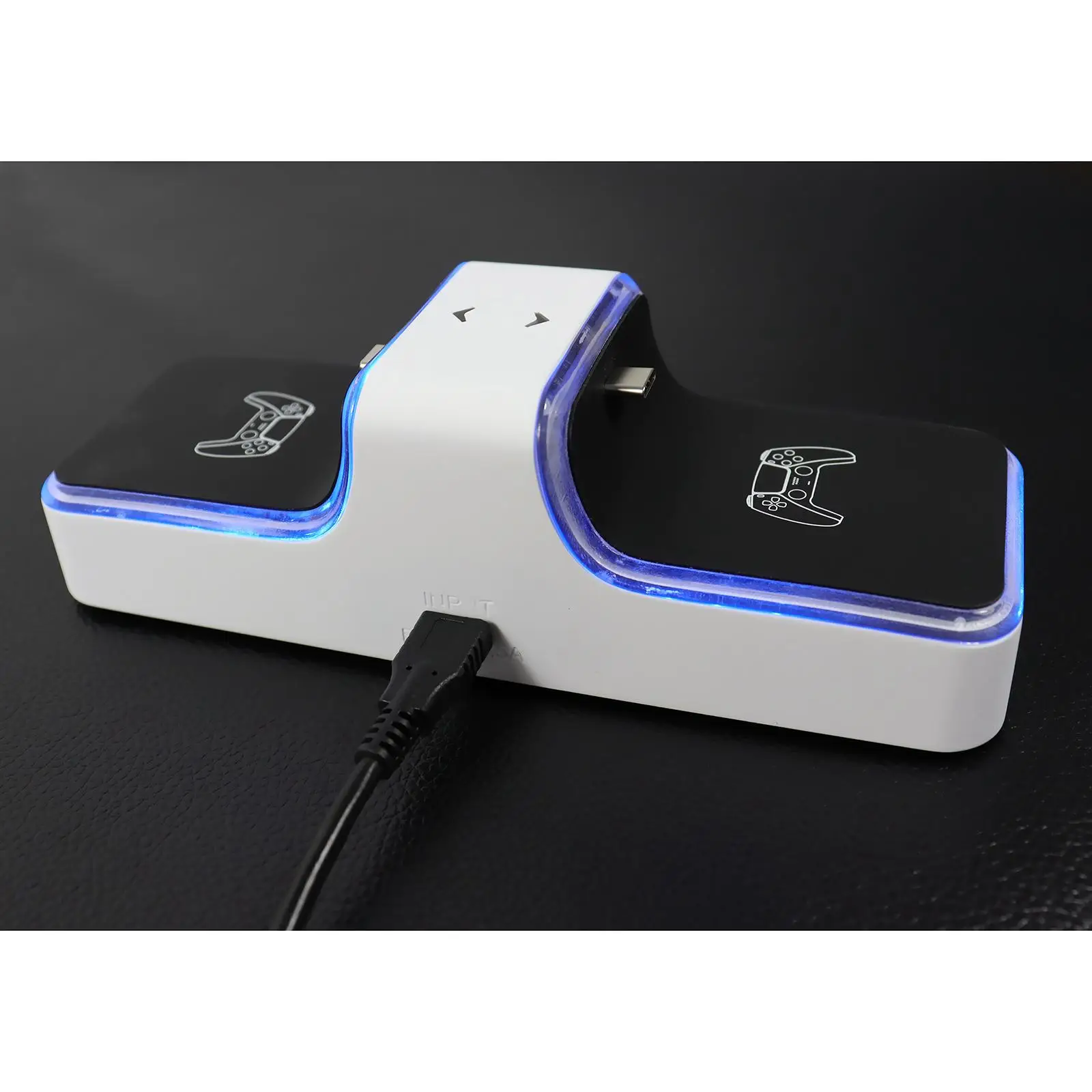 Portable Charging Station Charger Dock for 5 Controller  Overheat 