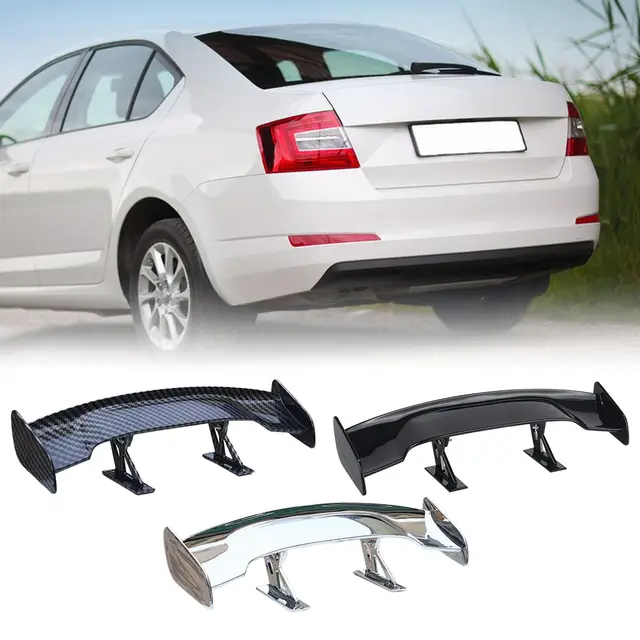 Mini Universal Car Spoiler Wing Accessories High Performance - AliExpress