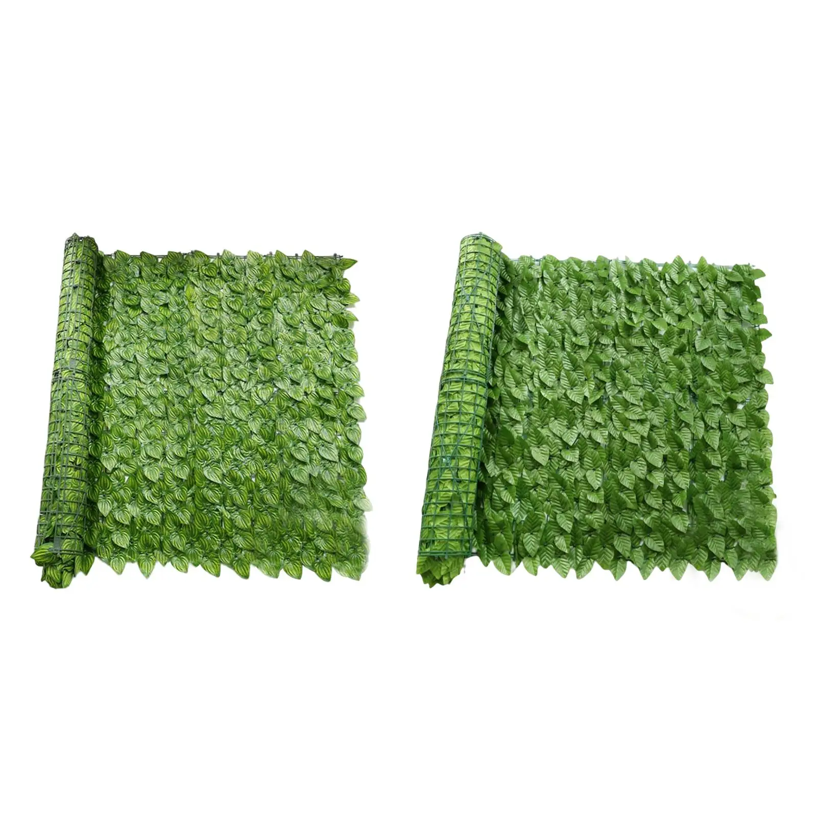 Artificial Faux Leaf Privacy Fence Wall Screen 0.5MX1M Sun protected Ornament Hedges Fence for Home Yard Outdoor Backyard Decor
