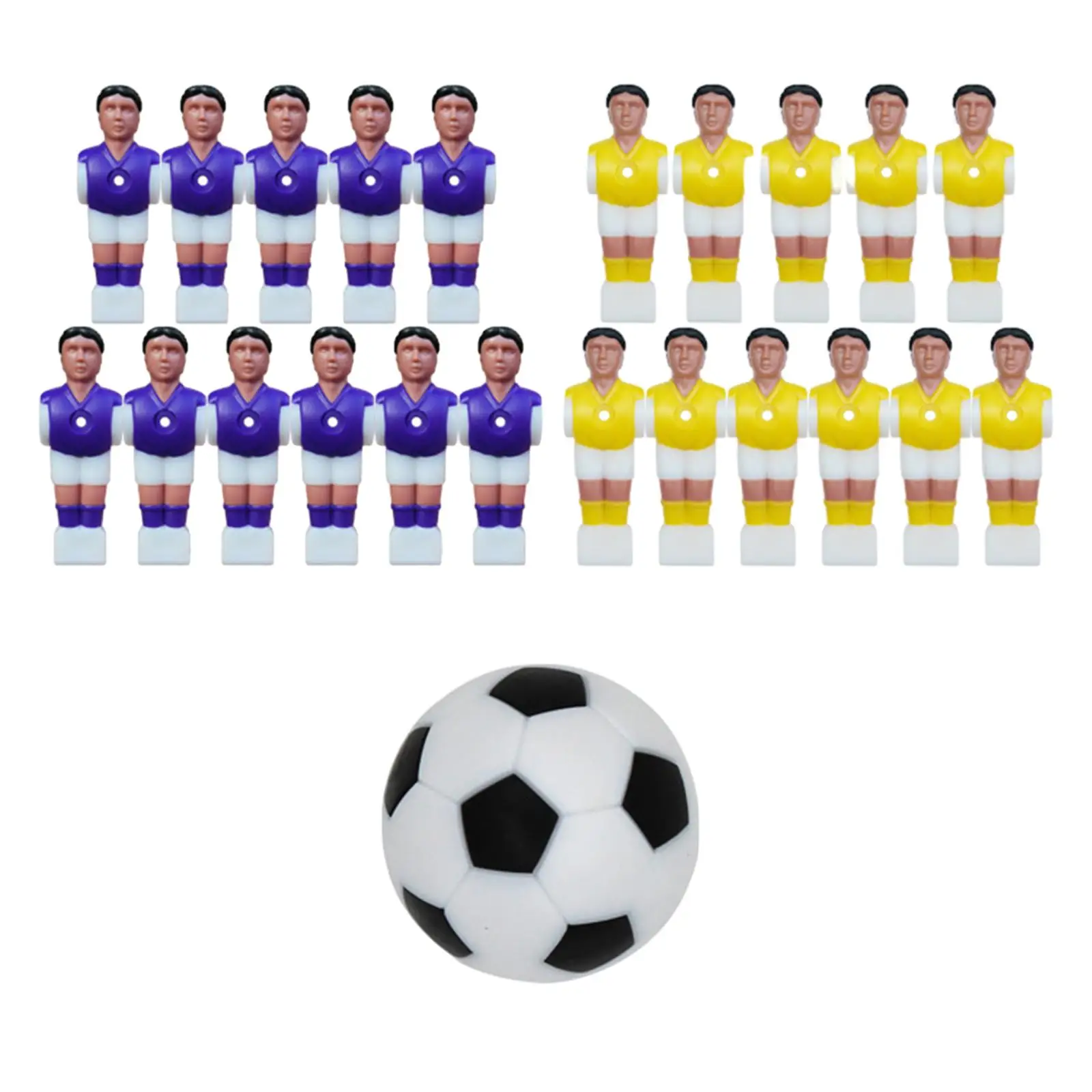 Foosball Men Replacement Football Players Figures Table Football Men Football Machine Accessories Soccer Table Player