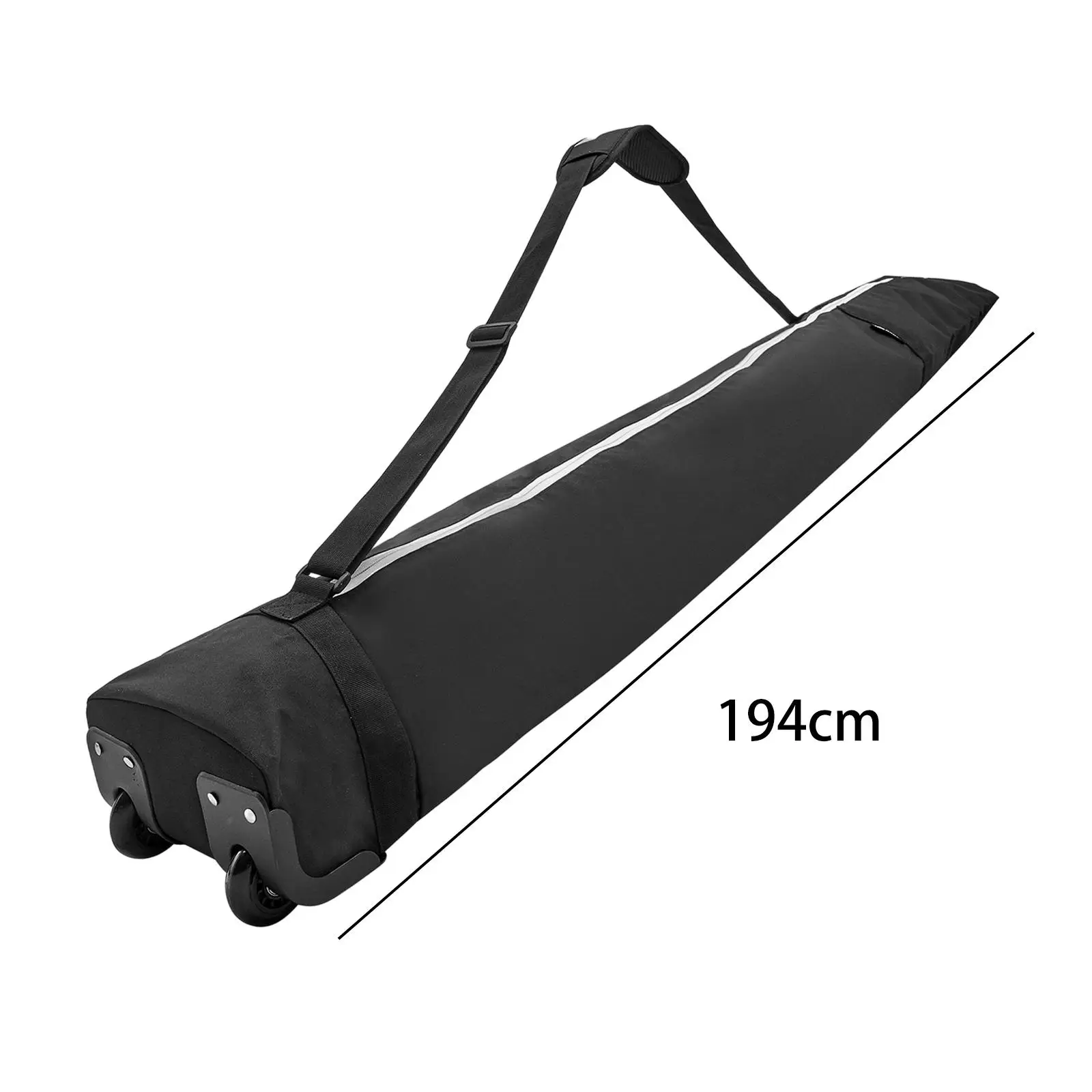 Rolling Snowboard and  Expandable with Wheels Suitcase for Flying Waterproof Protection Sleeve for Snowboard Outdoor Ski