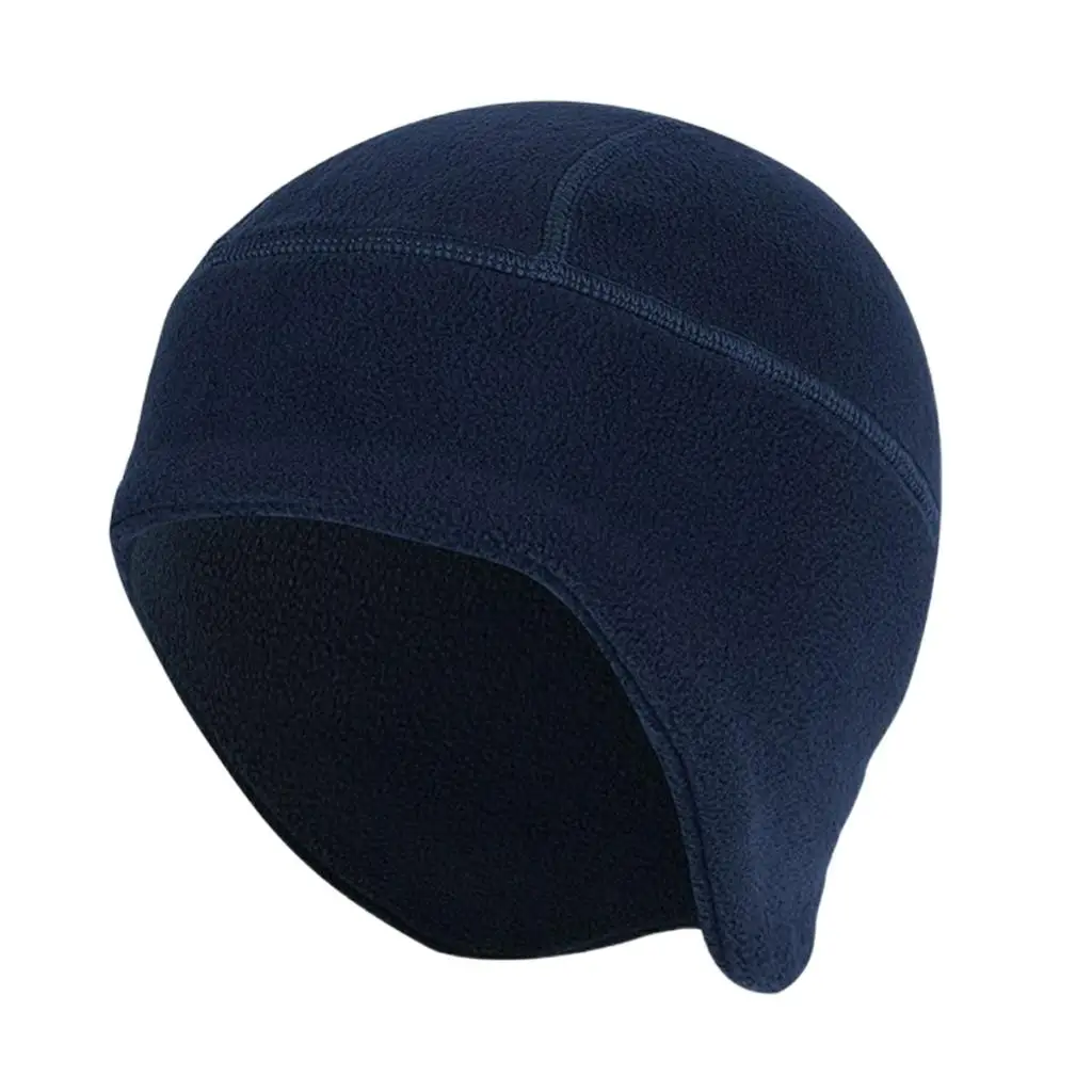 Skull Caps Helmet Liner Polar Fleece Beanie Hats for Running Outdoor Sports Fishing Unisex