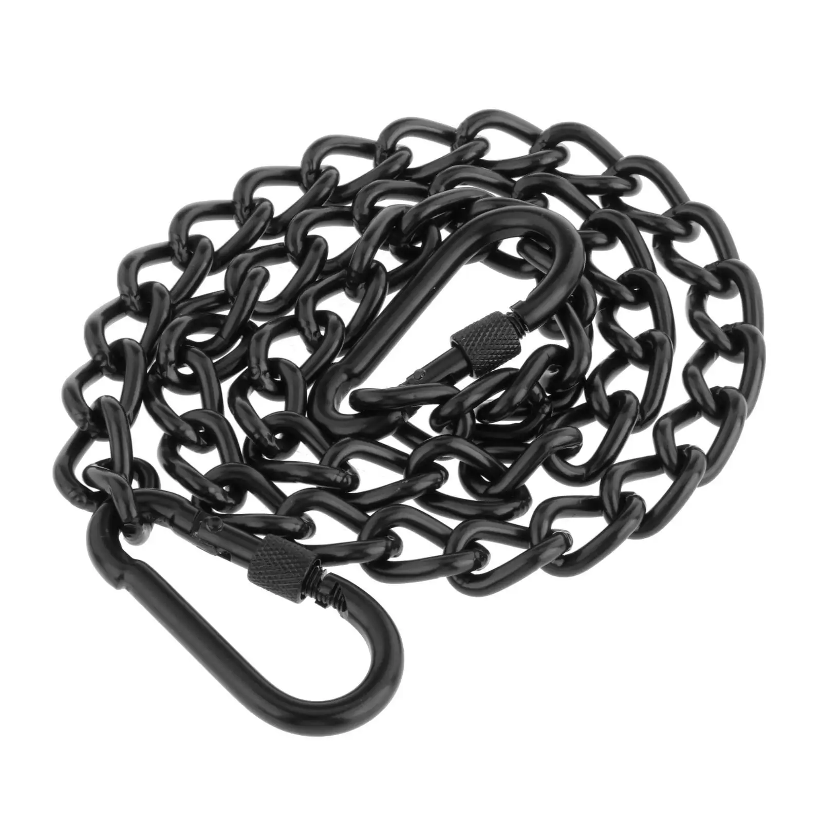 Hanging Chair Chain 200kg Capacity Strong Sturdy Snap-Link Hardware Hanger Hooks for Hammock Punching Bag Home Gym Indoor Tire