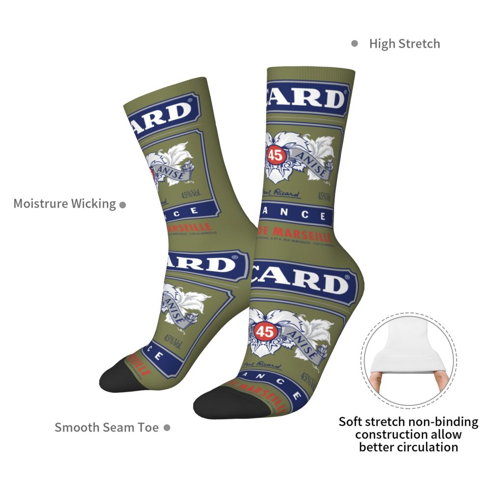 Title 217, Ricards Drink Herren Damen Crew Socken Unisex S...