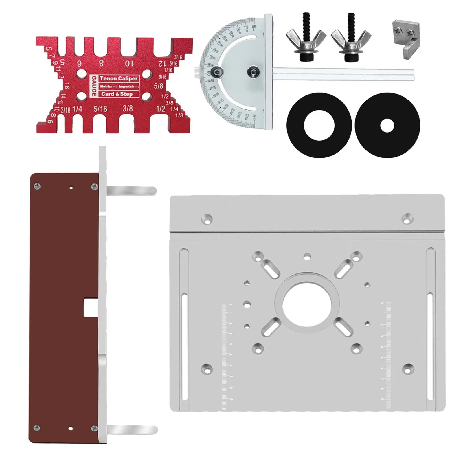 Aluminium Router Table Insert Tools Router Woodworking Benches for Woodworking