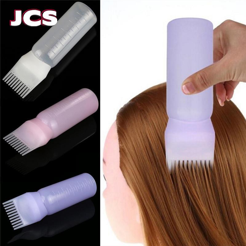 Best of Empty Hair Dye Bottle With Applicator Brush Dispensing Salon Hair Coloring Dyeing Bottles Hairdressing Styling Tool 120ML Reviews & Tips