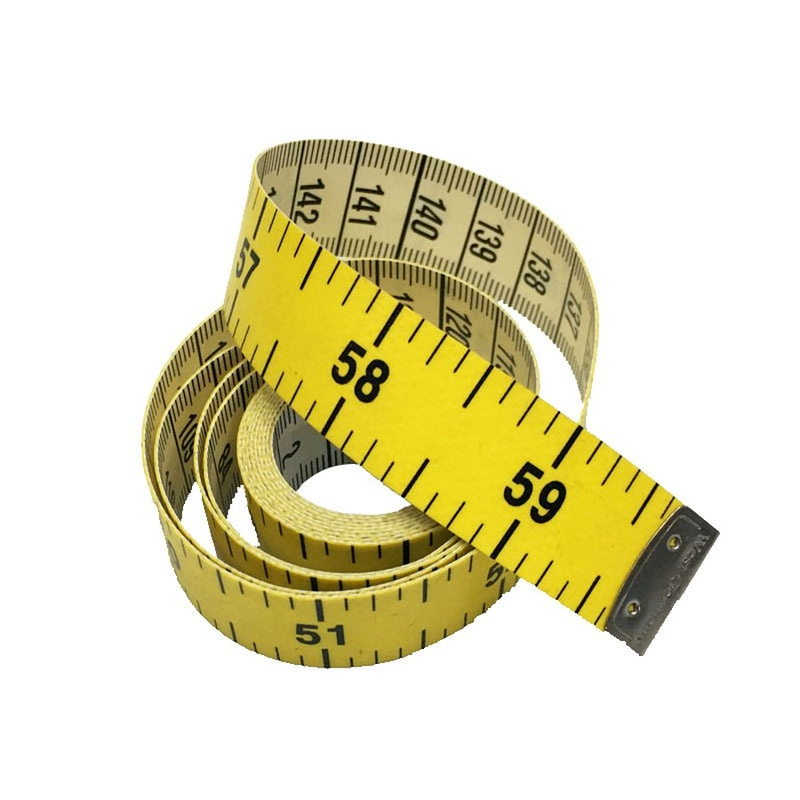 1.5M Color Body Measuring Tape Sewing Tailor Soft Ruler Garment Measure Ruler Sewing Measuring Tape With Snap Fasteners – Detail 3