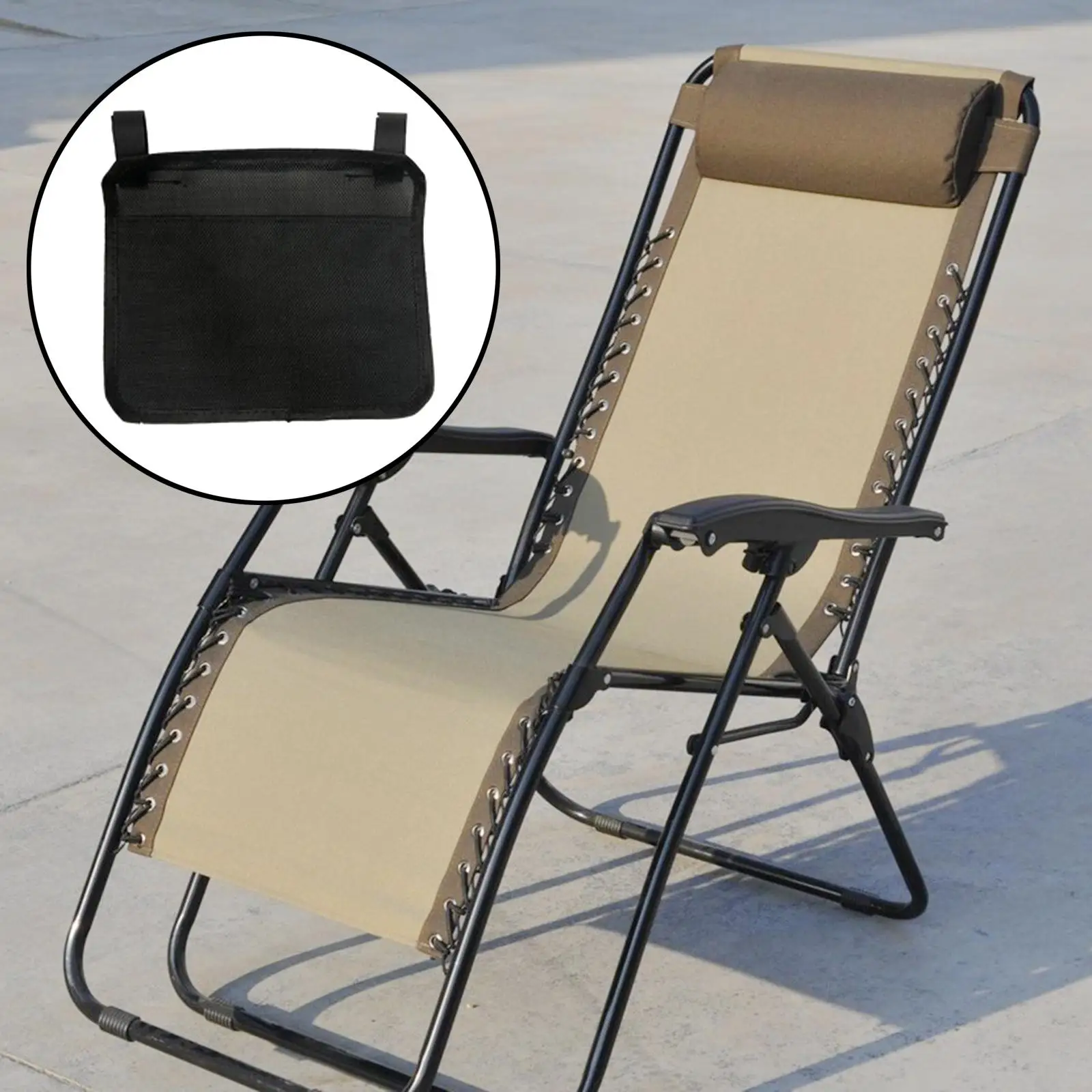 Universal   Side Bag Pockets for  Recliner Sun Lounger Bedside office  bookshelf Holder Hanging Bag