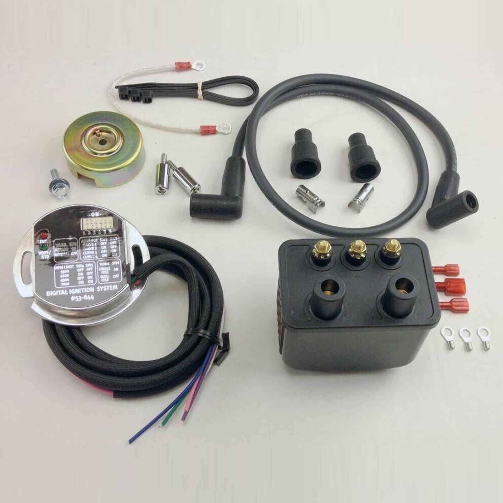 Electronic Ignition Kit Replaces for Harley Shovelhead Evolution Stable