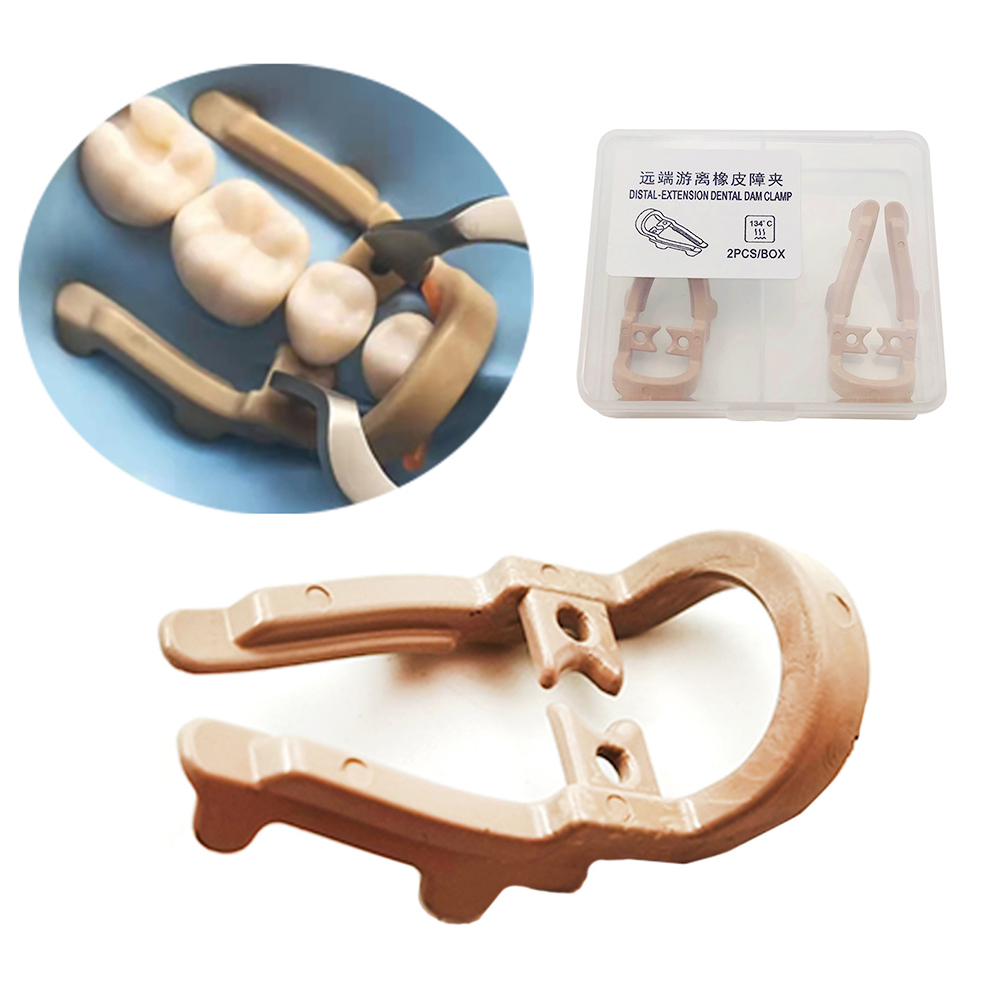 Best of Dental Rubber Barrier Clip Resin Clamp Distal Premolar Rubber Dam Clamp Long Short Dentistry Material Teeth Repair Tools Reviews & Tips